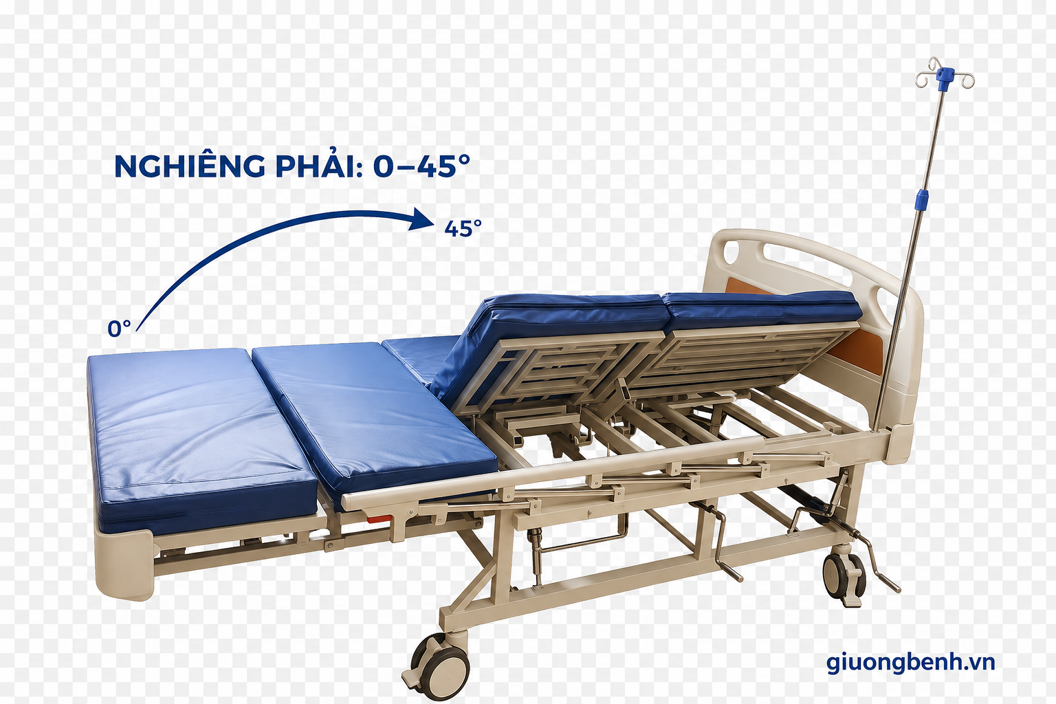 Giường 4 tay quay đa năng GBM GBM-092A